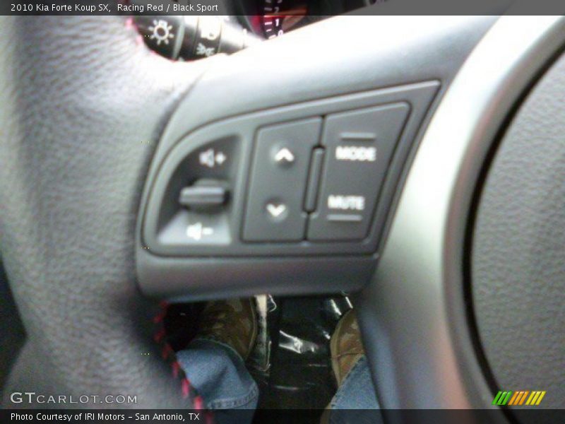 Racing Red / Black Sport 2010 Kia Forte Koup SX