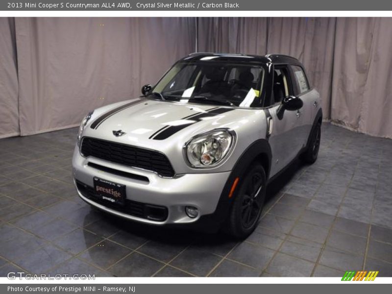 Crystal Silver Metallic / Carbon Black 2013 Mini Cooper S Countryman ALL4 AWD