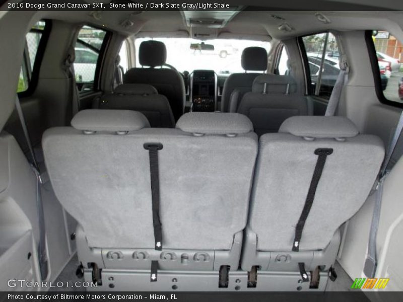 Stone White / Dark Slate Gray/Light Shale 2010 Dodge Grand Caravan SXT
