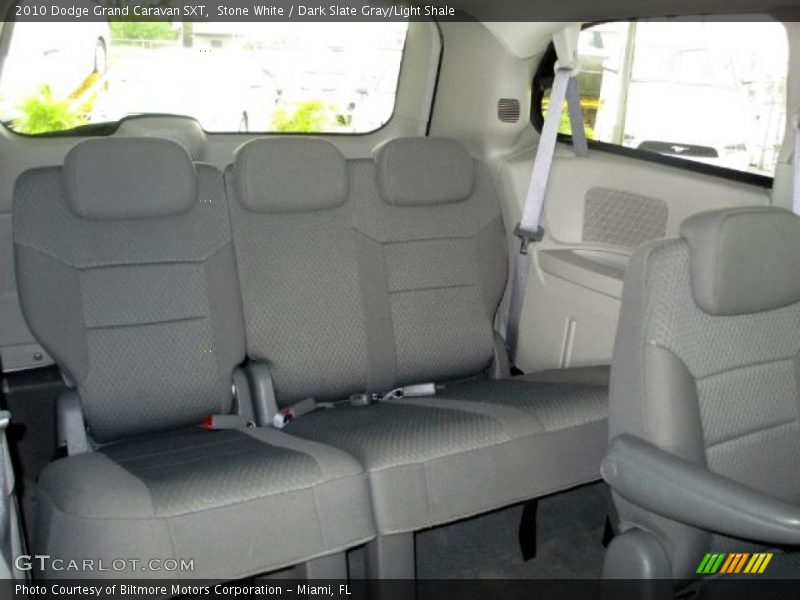 Stone White / Dark Slate Gray/Light Shale 2010 Dodge Grand Caravan SXT