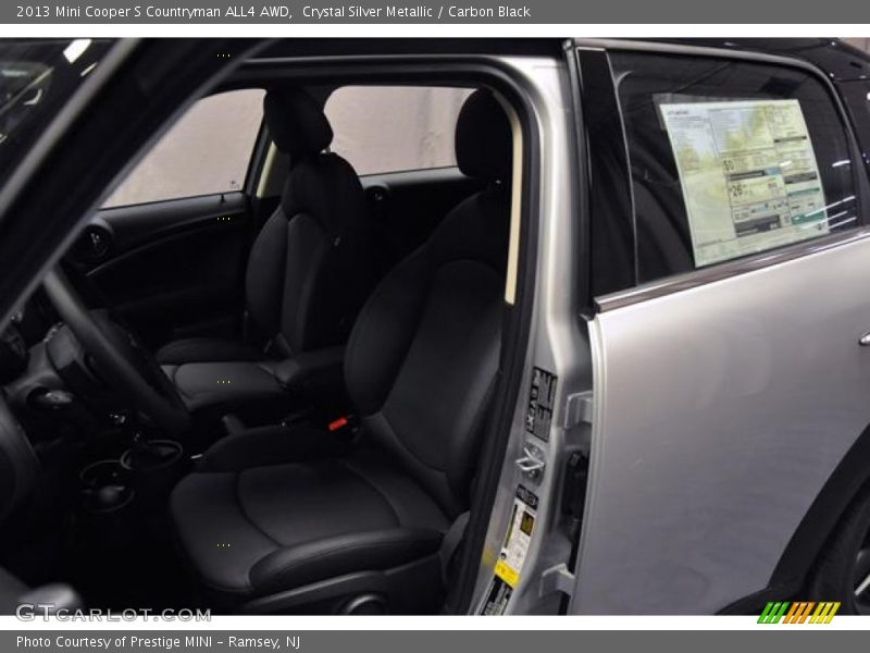 Crystal Silver Metallic / Carbon Black 2013 Mini Cooper S Countryman ALL4 AWD