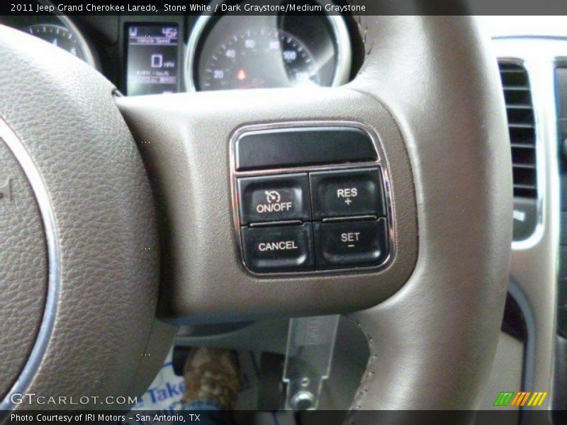 Stone White / Dark Graystone/Medium Graystone 2011 Jeep Grand Cherokee Laredo