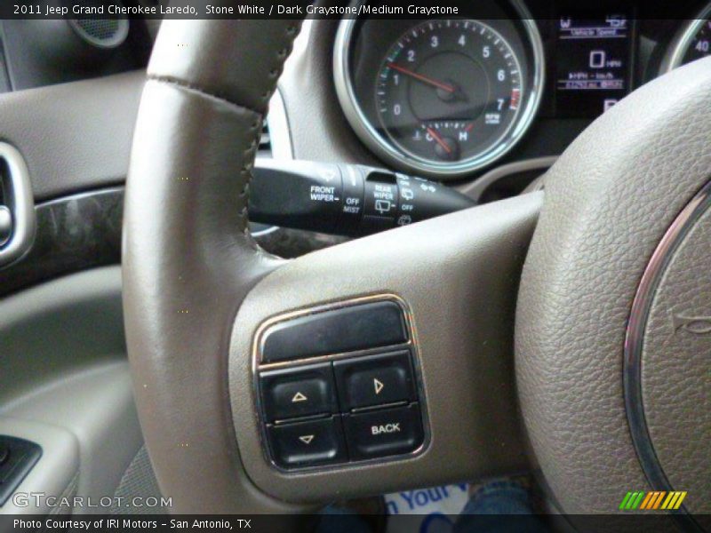 Stone White / Dark Graystone/Medium Graystone 2011 Jeep Grand Cherokee Laredo