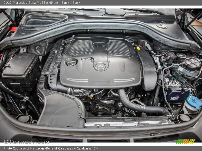 Black / Black 2012 Mercedes-Benz ML 350 4Matic