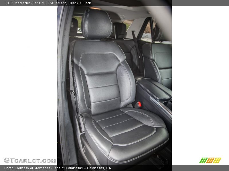 Black / Black 2012 Mercedes-Benz ML 350 4Matic