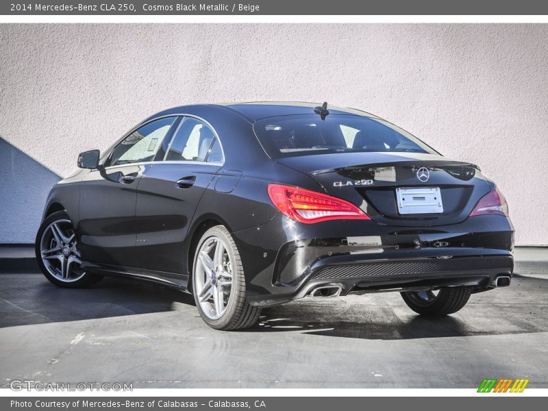 Cosmos Black Metallic / Beige 2014 Mercedes-Benz CLA 250