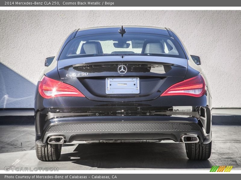 Cosmos Black Metallic / Beige 2014 Mercedes-Benz CLA 250