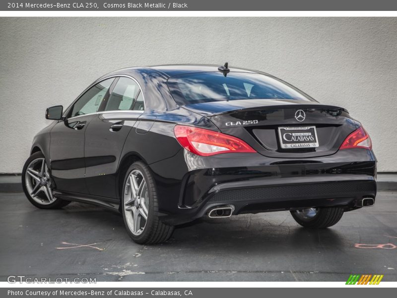 Cosmos Black Metallic / Black 2014 Mercedes-Benz CLA 250