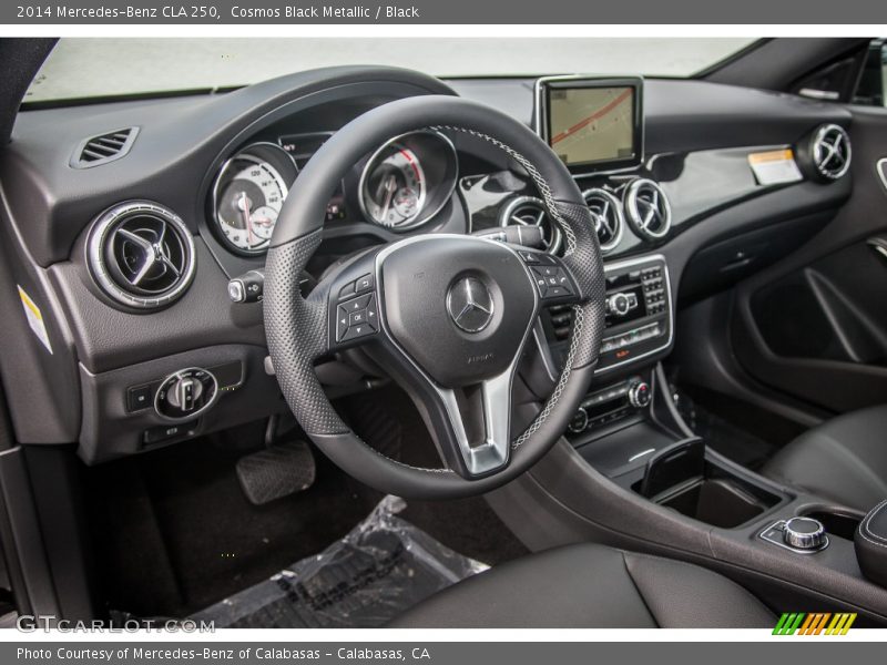 Cosmos Black Metallic / Black 2014 Mercedes-Benz CLA 250