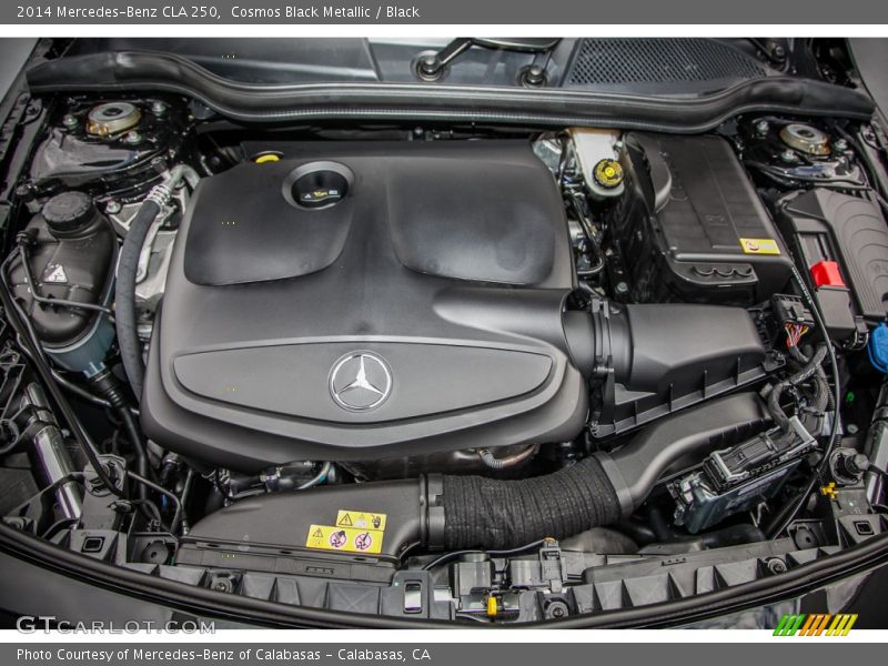 Cosmos Black Metallic / Black 2014 Mercedes-Benz CLA 250