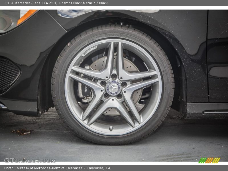 Cosmos Black Metallic / Black 2014 Mercedes-Benz CLA 250