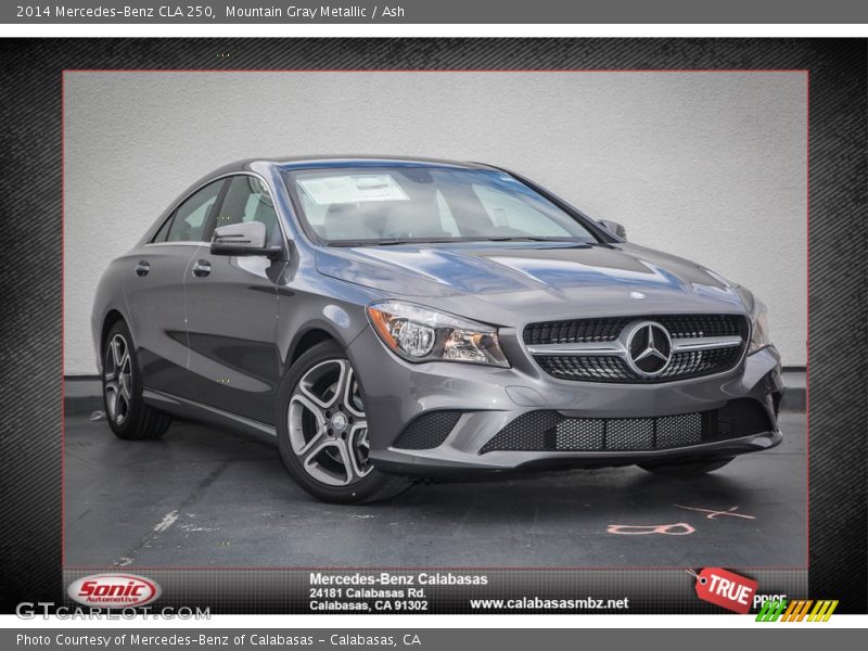 Mountain Gray Metallic / Ash 2014 Mercedes-Benz CLA 250