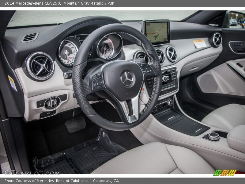 Mountain Gray Metallic / Ash 2014 Mercedes-Benz CLA 250