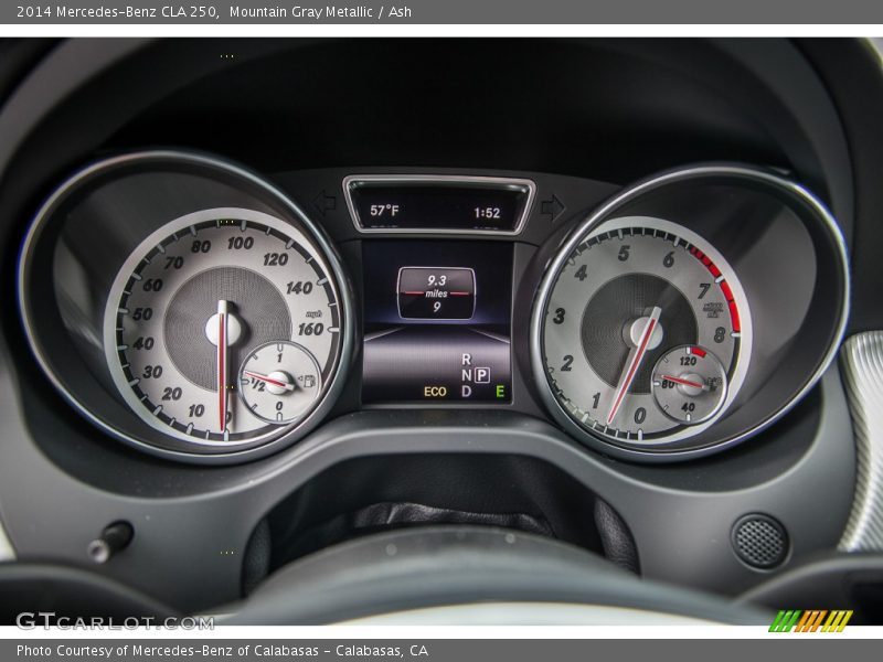 Mountain Gray Metallic / Ash 2014 Mercedes-Benz CLA 250