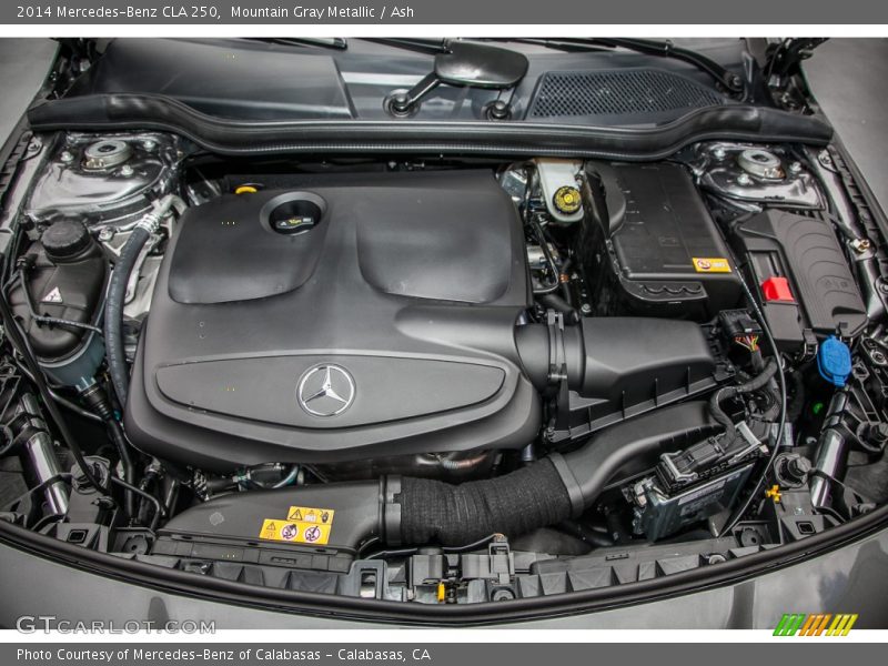 Mountain Gray Metallic / Ash 2014 Mercedes-Benz CLA 250