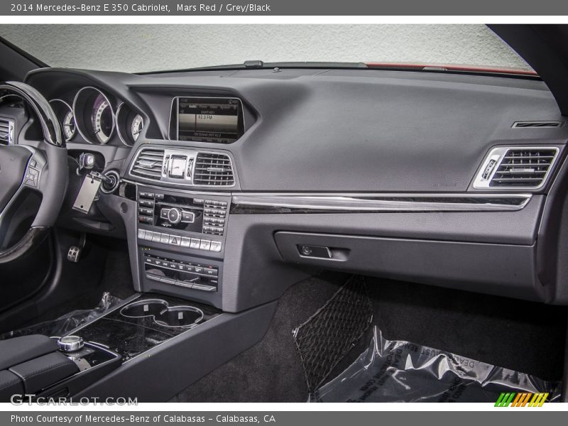 Mars Red / Grey/Black 2014 Mercedes-Benz E 350 Cabriolet