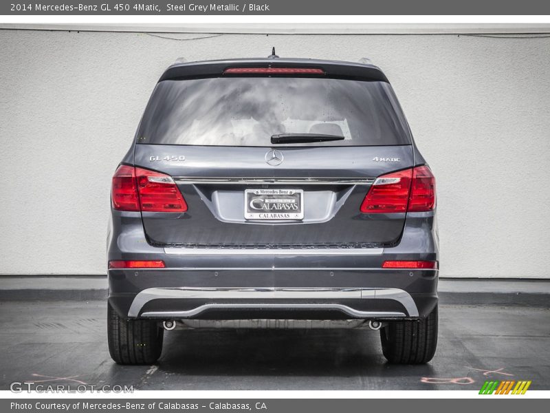Steel Grey Metallic / Black 2014 Mercedes-Benz GL 450 4Matic