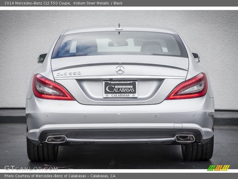 Iridium Silver Metallic / Black 2014 Mercedes-Benz CLS 550 Coupe