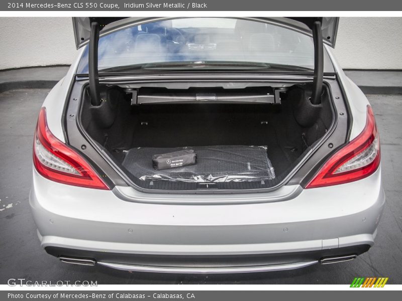 Iridium Silver Metallic / Black 2014 Mercedes-Benz CLS 550 Coupe