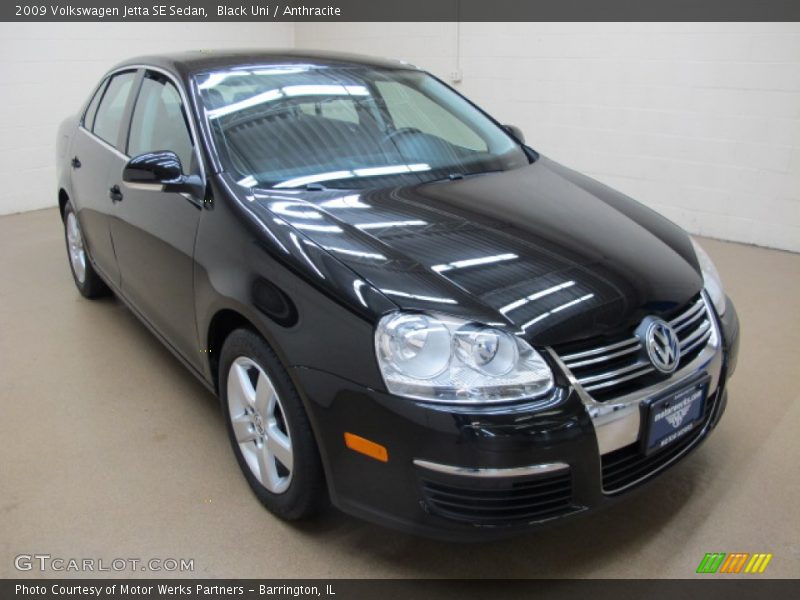 Black Uni / Anthracite 2009 Volkswagen Jetta SE Sedan