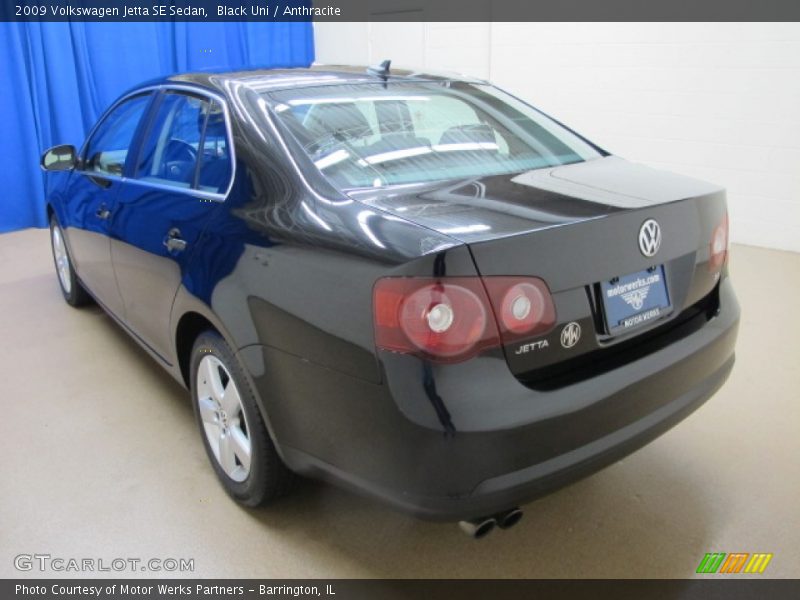 Black Uni / Anthracite 2009 Volkswagen Jetta SE Sedan