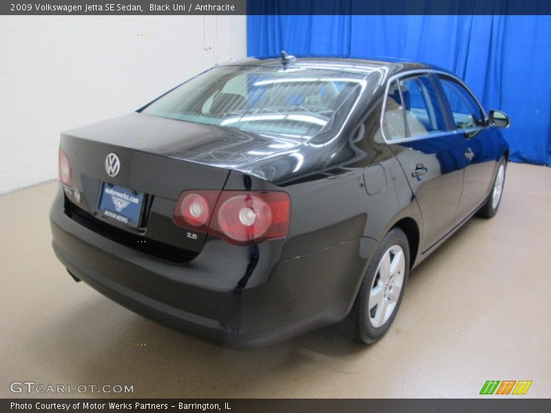Black Uni / Anthracite 2009 Volkswagen Jetta SE Sedan