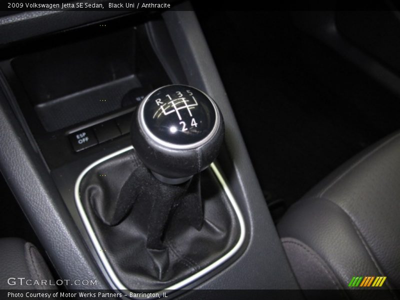 Black Uni / Anthracite 2009 Volkswagen Jetta SE Sedan