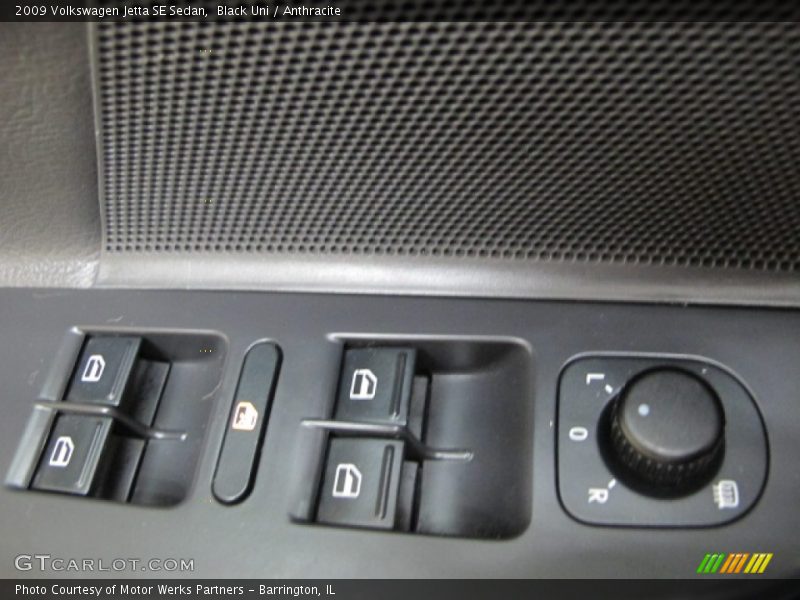 Black Uni / Anthracite 2009 Volkswagen Jetta SE Sedan