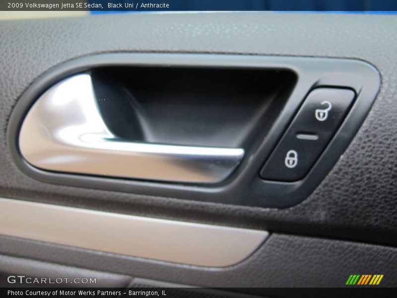 Black Uni / Anthracite 2009 Volkswagen Jetta SE Sedan