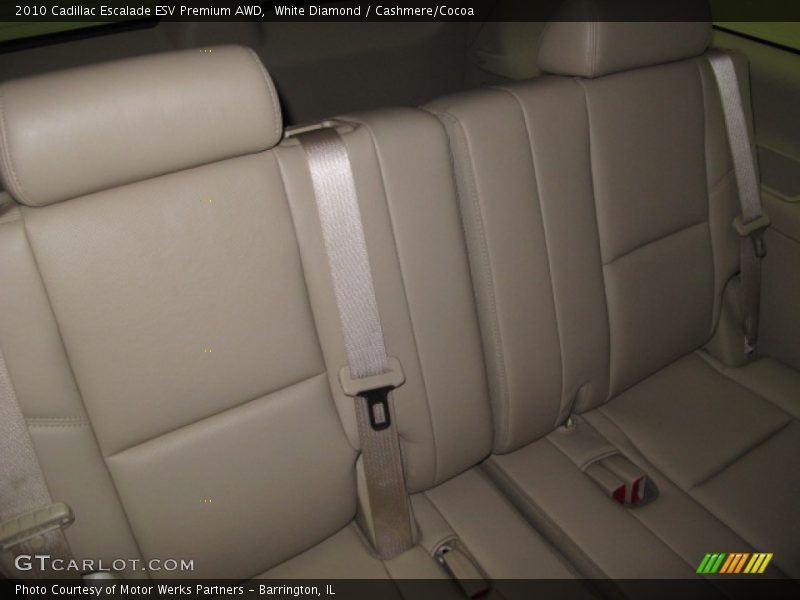 White Diamond / Cashmere/Cocoa 2010 Cadillac Escalade ESV Premium AWD
