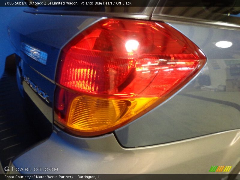 Atlantic Blue Pearl / Off Black 2005 Subaru Outback 2.5i Limited Wagon