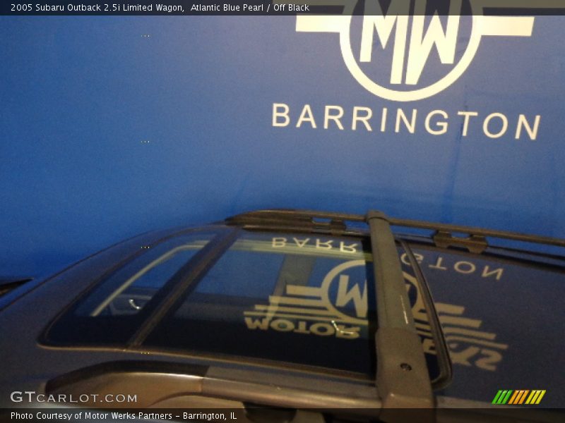 Atlantic Blue Pearl / Off Black 2005 Subaru Outback 2.5i Limited Wagon