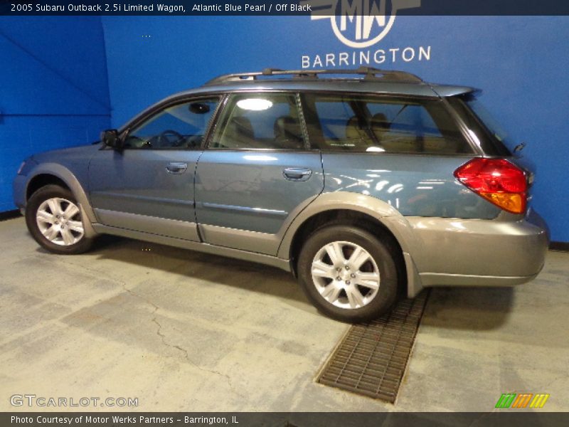 Atlantic Blue Pearl / Off Black 2005 Subaru Outback 2.5i Limited Wagon
