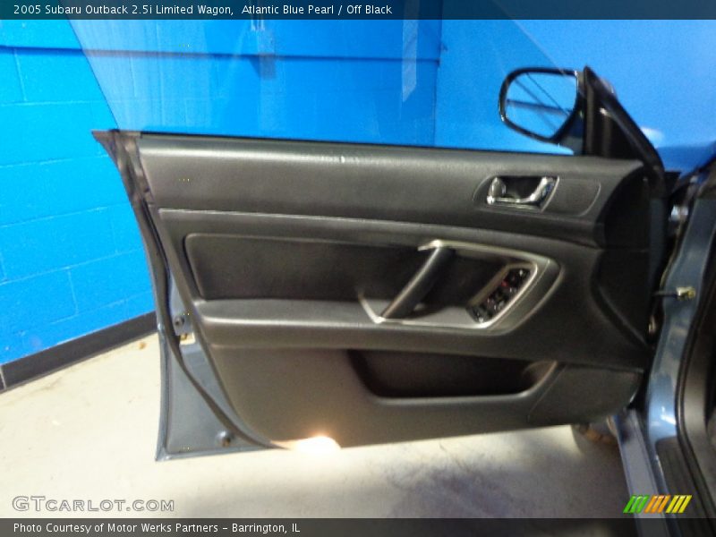 Atlantic Blue Pearl / Off Black 2005 Subaru Outback 2.5i Limited Wagon