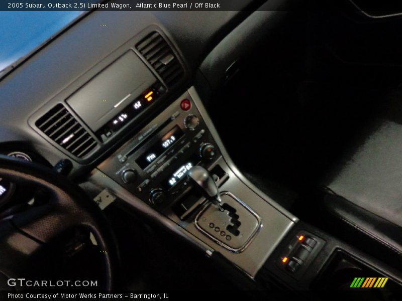 Atlantic Blue Pearl / Off Black 2005 Subaru Outback 2.5i Limited Wagon