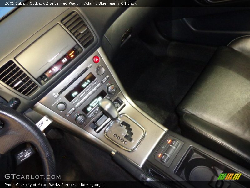 Atlantic Blue Pearl / Off Black 2005 Subaru Outback 2.5i Limited Wagon
