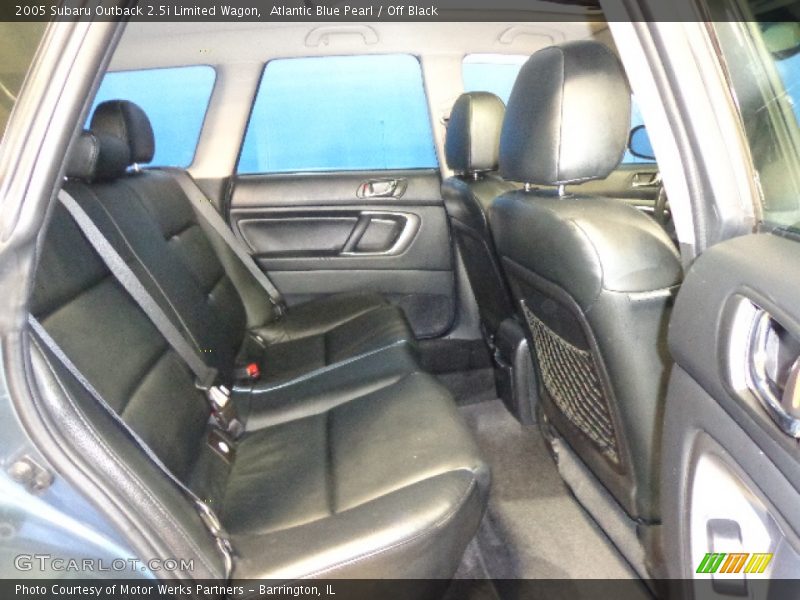 Atlantic Blue Pearl / Off Black 2005 Subaru Outback 2.5i Limited Wagon