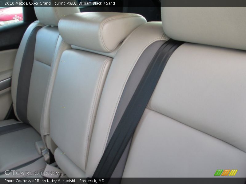 Brilliant Black / Sand 2010 Mazda CX-9 Grand Touring AWD