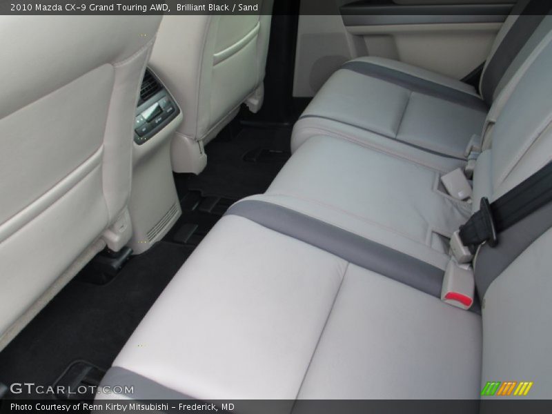 Brilliant Black / Sand 2010 Mazda CX-9 Grand Touring AWD