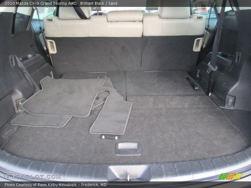 Brilliant Black / Sand 2010 Mazda CX-9 Grand Touring AWD