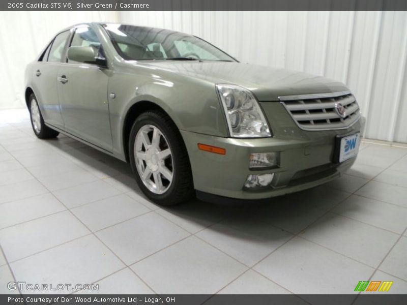 Silver Green / Cashmere 2005 Cadillac STS V6