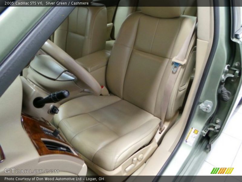 Silver Green / Cashmere 2005 Cadillac STS V6