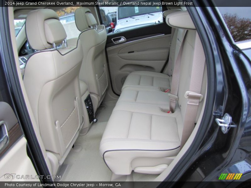 Rear Seat of 2014 Grand Cherokee Overland