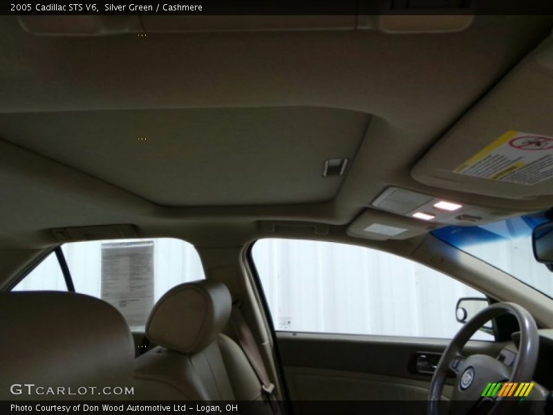 Silver Green / Cashmere 2005 Cadillac STS V6