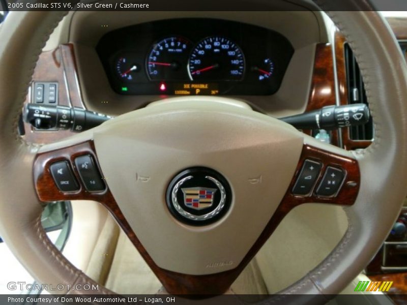 Silver Green / Cashmere 2005 Cadillac STS V6