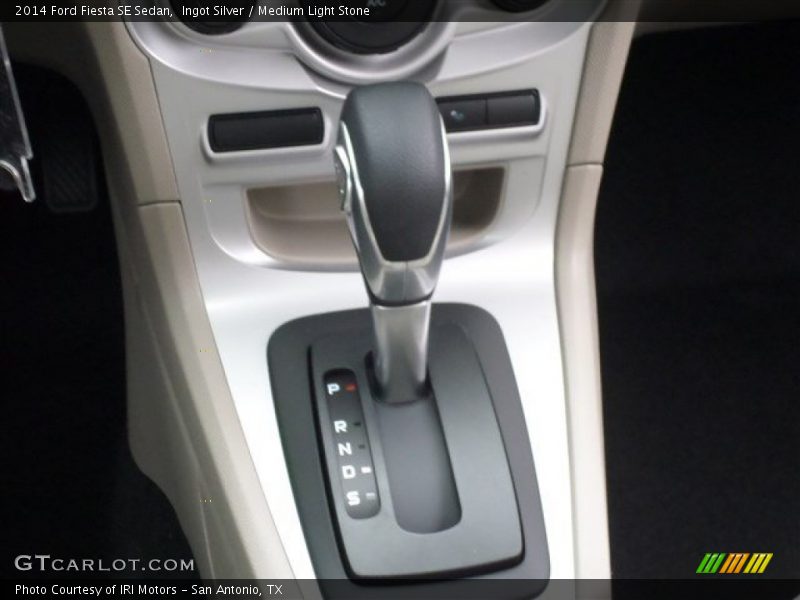 Ingot Silver / Medium Light Stone 2014 Ford Fiesta SE Sedan