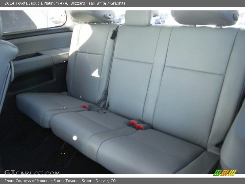 Blizzard Pearl White / Graphite 2014 Toyota Sequoia Platinum 4x4
