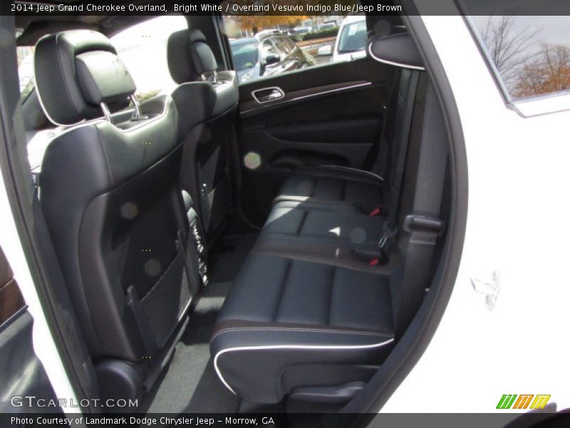Rear Seat of 2014 Grand Cherokee Overland