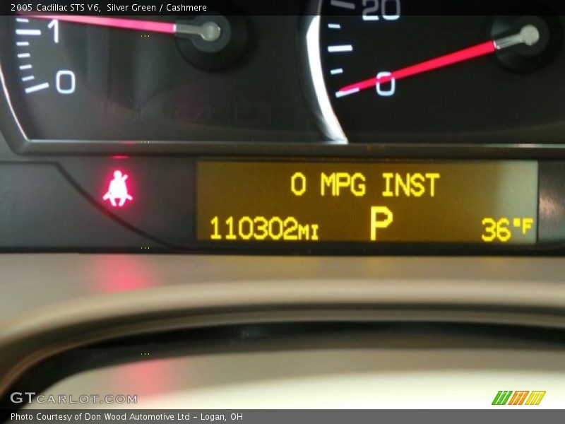 Silver Green / Cashmere 2005 Cadillac STS V6