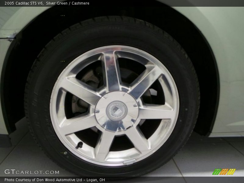 Silver Green / Cashmere 2005 Cadillac STS V6